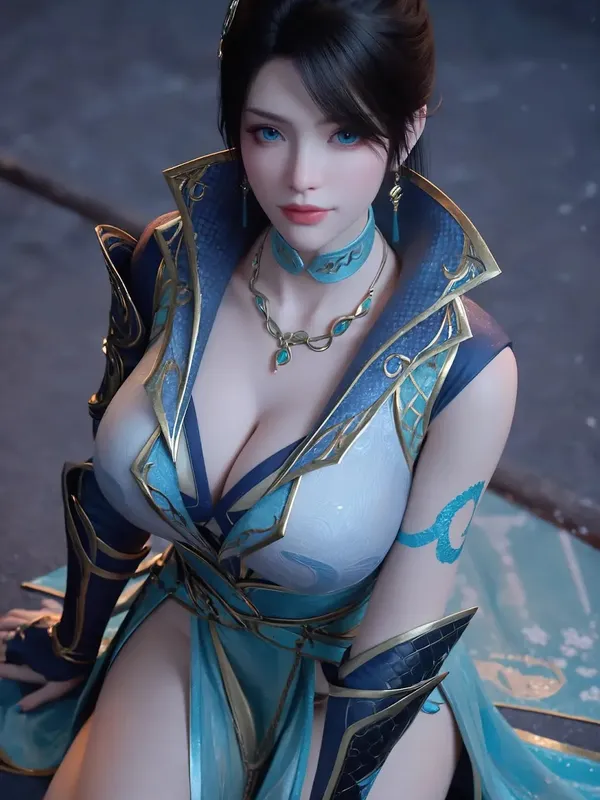 Qing Lin - Big Boobs 3D Sex Images 245 Pics