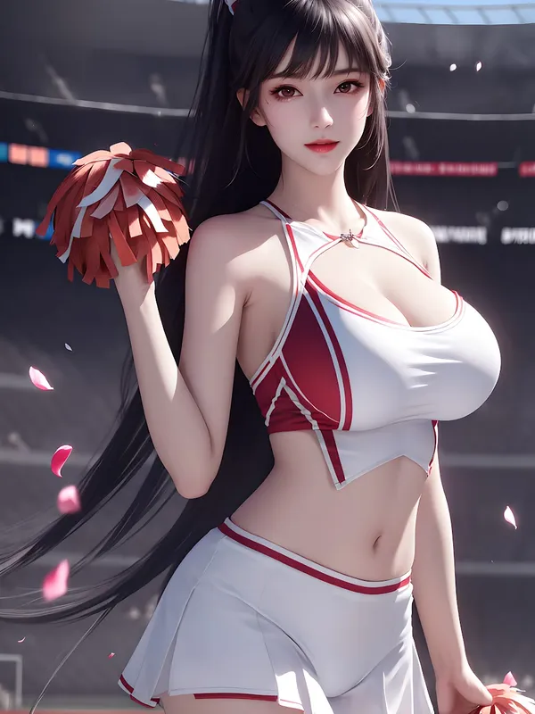 Xiao Wu - Cheerleader Photo Set 32 Images